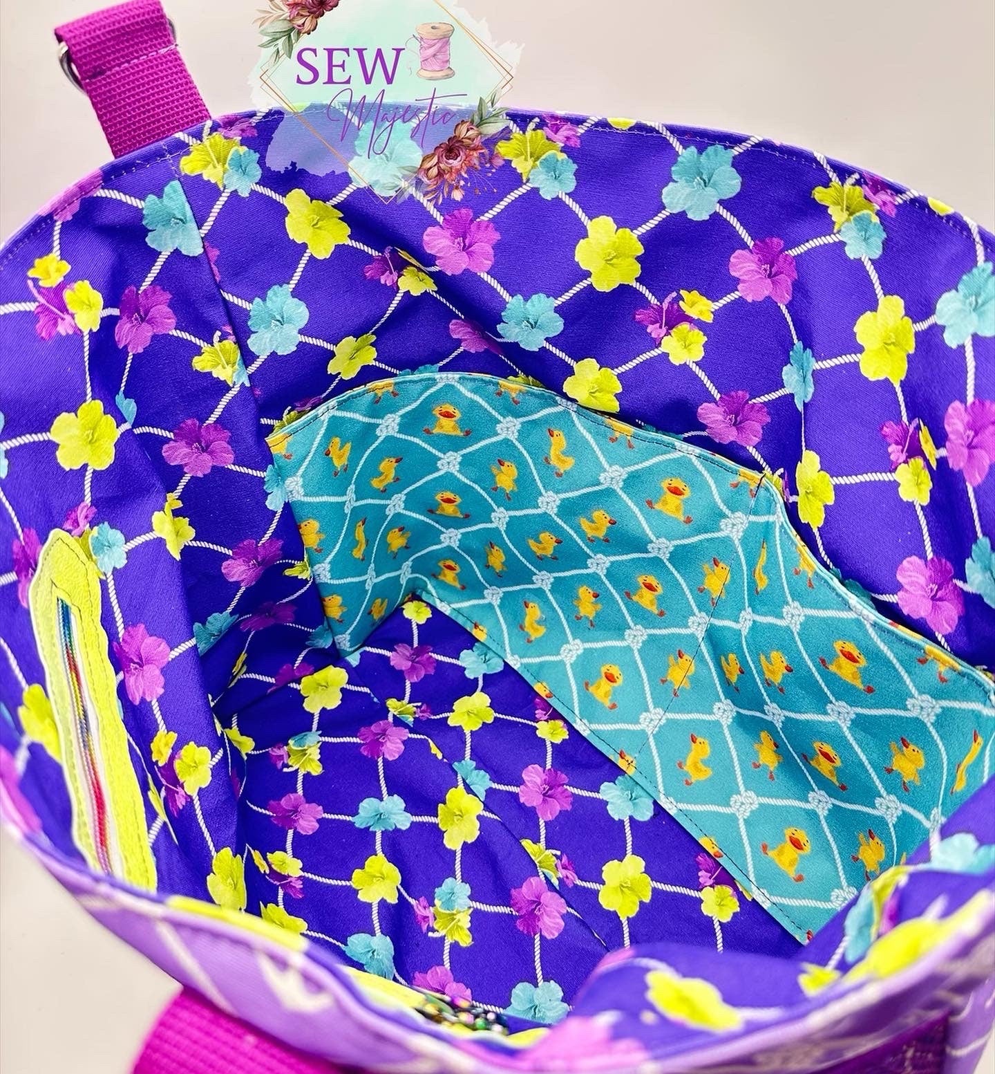 The Eileen Pool Tote Pattern, PDF Printable Pattern, Sewing Pattern, Beach Bag Pattern, For Sewists, For Bagmaking, PDF Sewing File.
