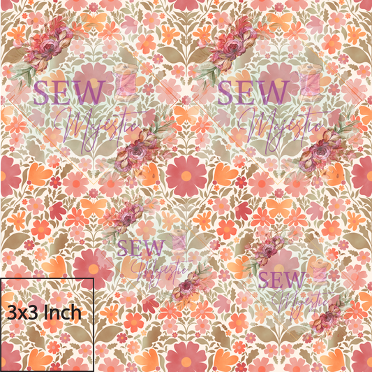 Floral Wallpaper Majestic Nylon Base