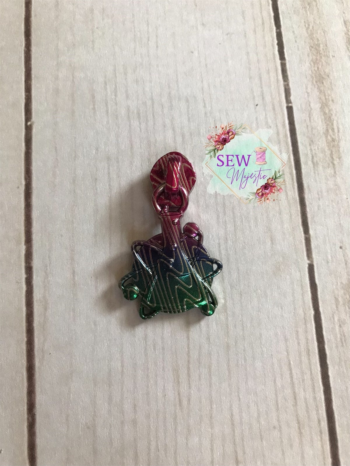 Science Beaker Zipper Pull, Atom Zipper Pull, Size #5 Zipper Pull, Sew Majestic Exclusive Pull, School Zipper Pull, Nylon Zipper Tape,