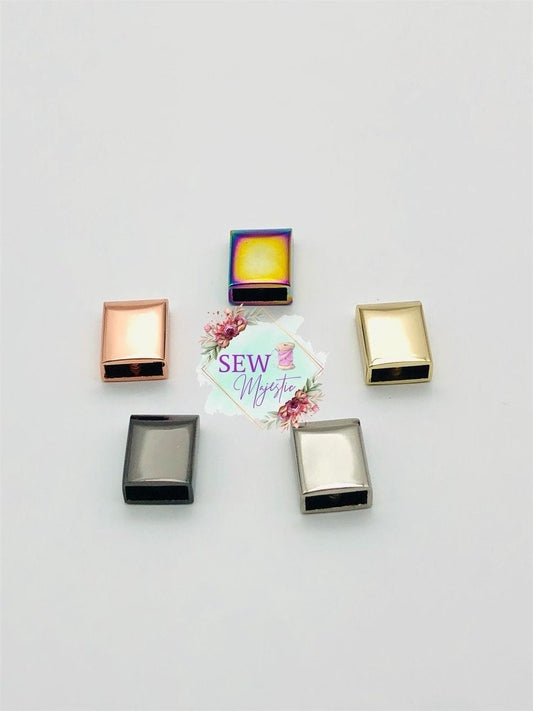 XL Zipper End Caps, screw-in zipper ends, Zipper Cap, For Bagmaking, Bag Hardware, Sewing Supply, Sew Majestic, Sewing Notion