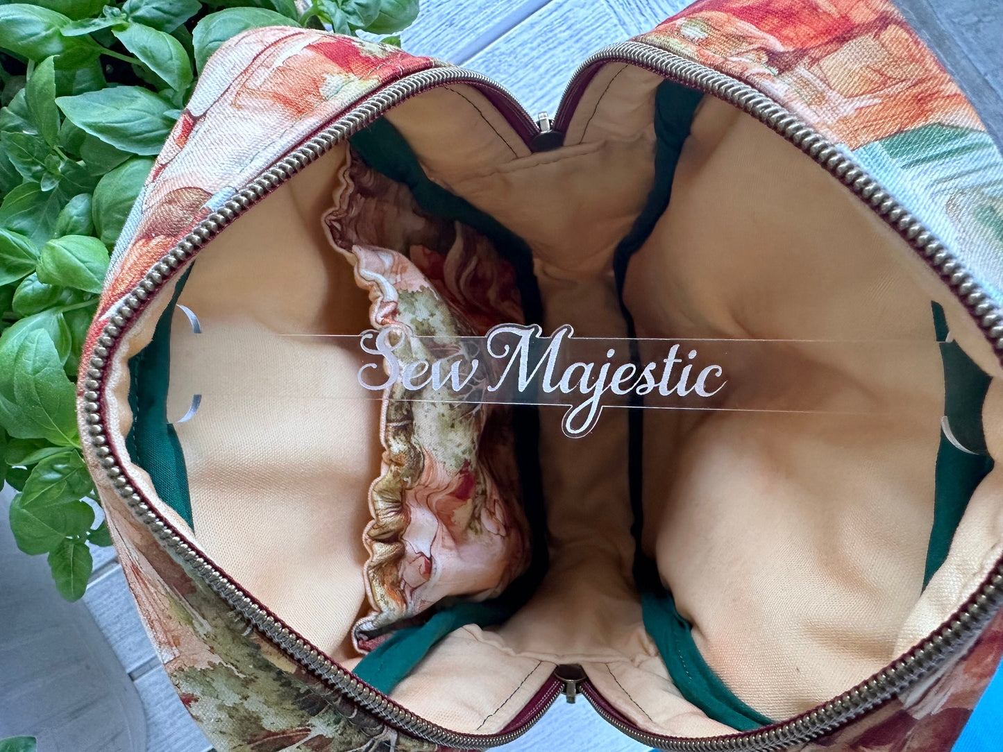 Nature Sling Bag by Sew Majestic, Southwest themed purse, sling backpack, Handmade with Custom Canvas Fabric, Gift for Nature Lover