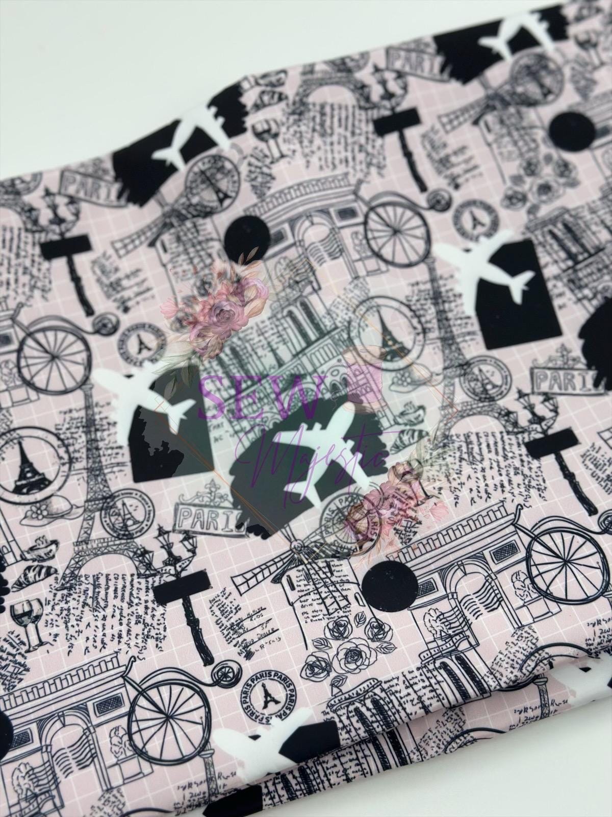 Majestic Nylon Fabric, Waterproof, By the Yard, For Bagmaking, Bonded Nylon, Sewing Notion, Sew Majestic