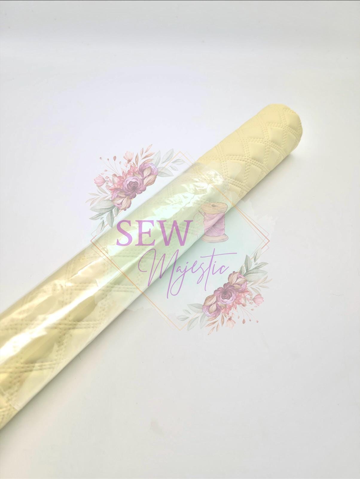 Diamond Quilted Vinyl, for bagmaking, domestic machine friendly, sewing, Sew Majestic