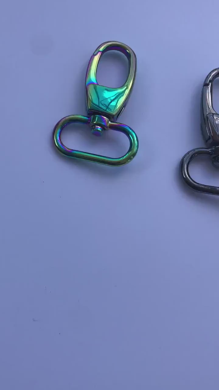 1" inch Snaphook, Swivel Snaphook, for bagmaking, straps, wristlets, crossbody, bagmaking supply, snapbook for purses, adjustable straps,