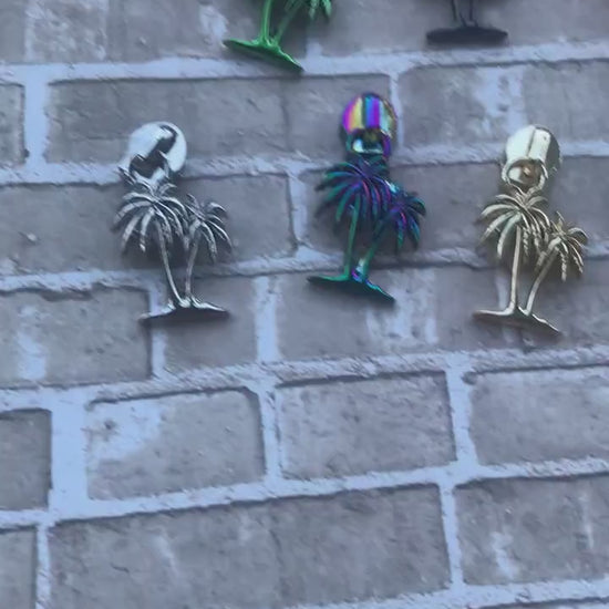 Exclusive Size #5 Palm Tree Zipper Pull for Nylon Zipper Tape, Palm Tree Zipper, Purse Hardware, Sew Majestic, Nylon Zipper Pull, Sewing