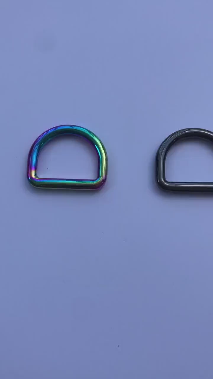 1" Welded D-Ring, For Bagmaking, D Ring, Sewing Notion, Purse Hardware, Sew Majestic, Adjustable Strap, Welded D Ring for Sewing